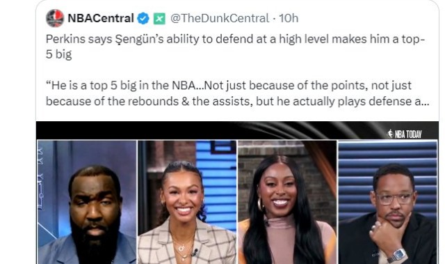 帕金斯称申京存前五中锋潜质！字母直言天空才是极限 火记晒数据力挺